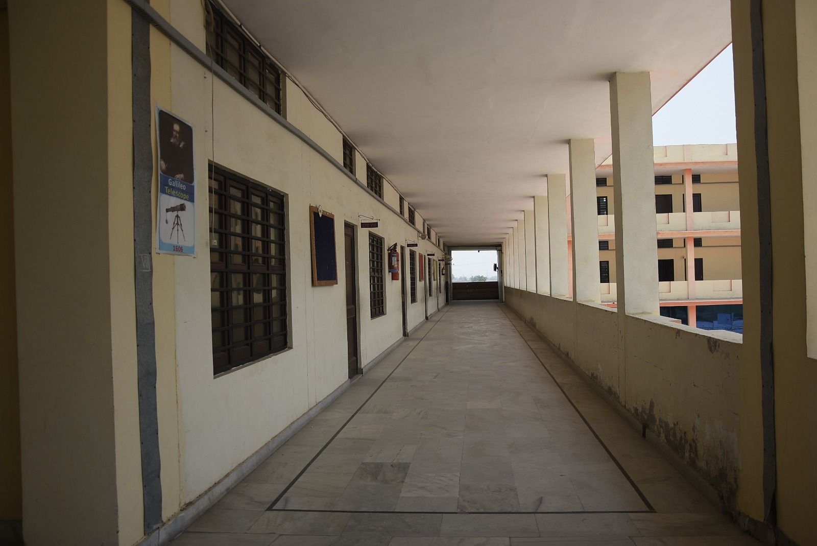 School Corridor